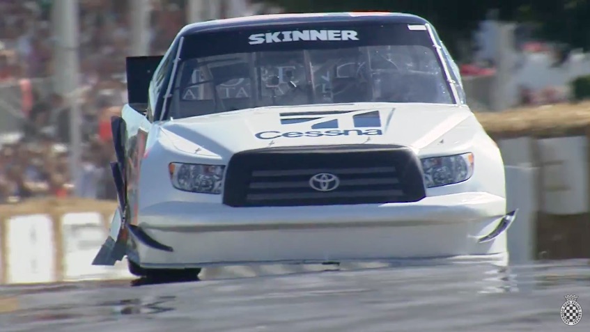 Watch NASCAR’S Mike Skinner Attack The Goodwood Hill Like A Madman – This Is Awesome