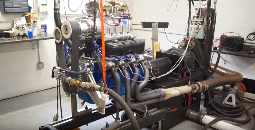 The Whine And The Roar: This 6-71 Blown 427 Ford Cranks Out Over 700hp On The Dyno