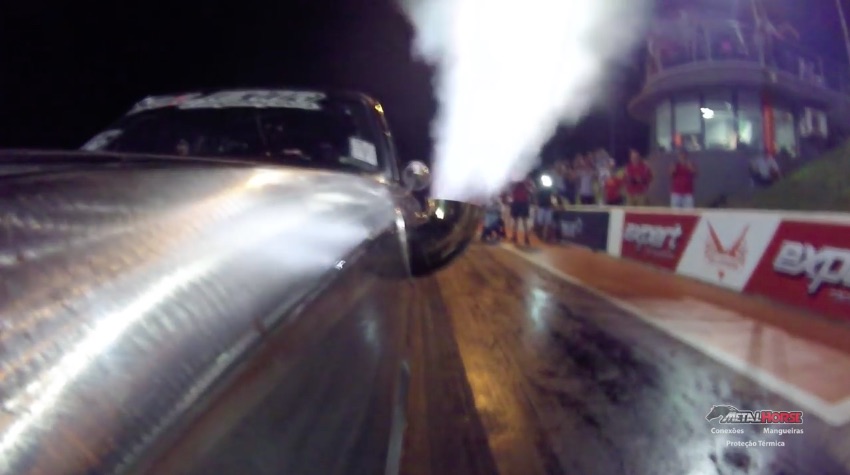 Watch The Turbocharged Six Cylinder, Manually Shifted Opala Run 6.90 At 222mph!