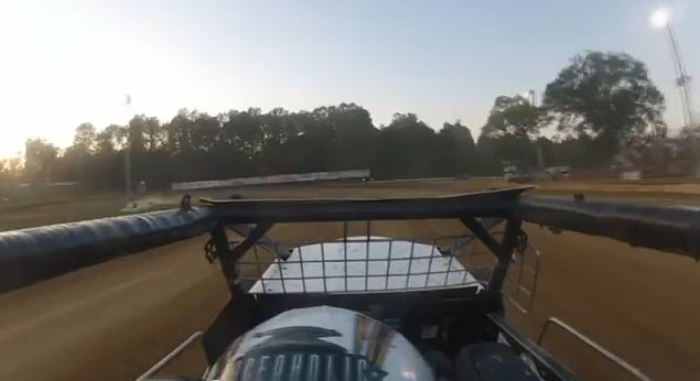 Awesome In-Car Video: Watch A Wingless Sprint Car Pull Huge Wheelies Off the Corners Of A Dirt Track!