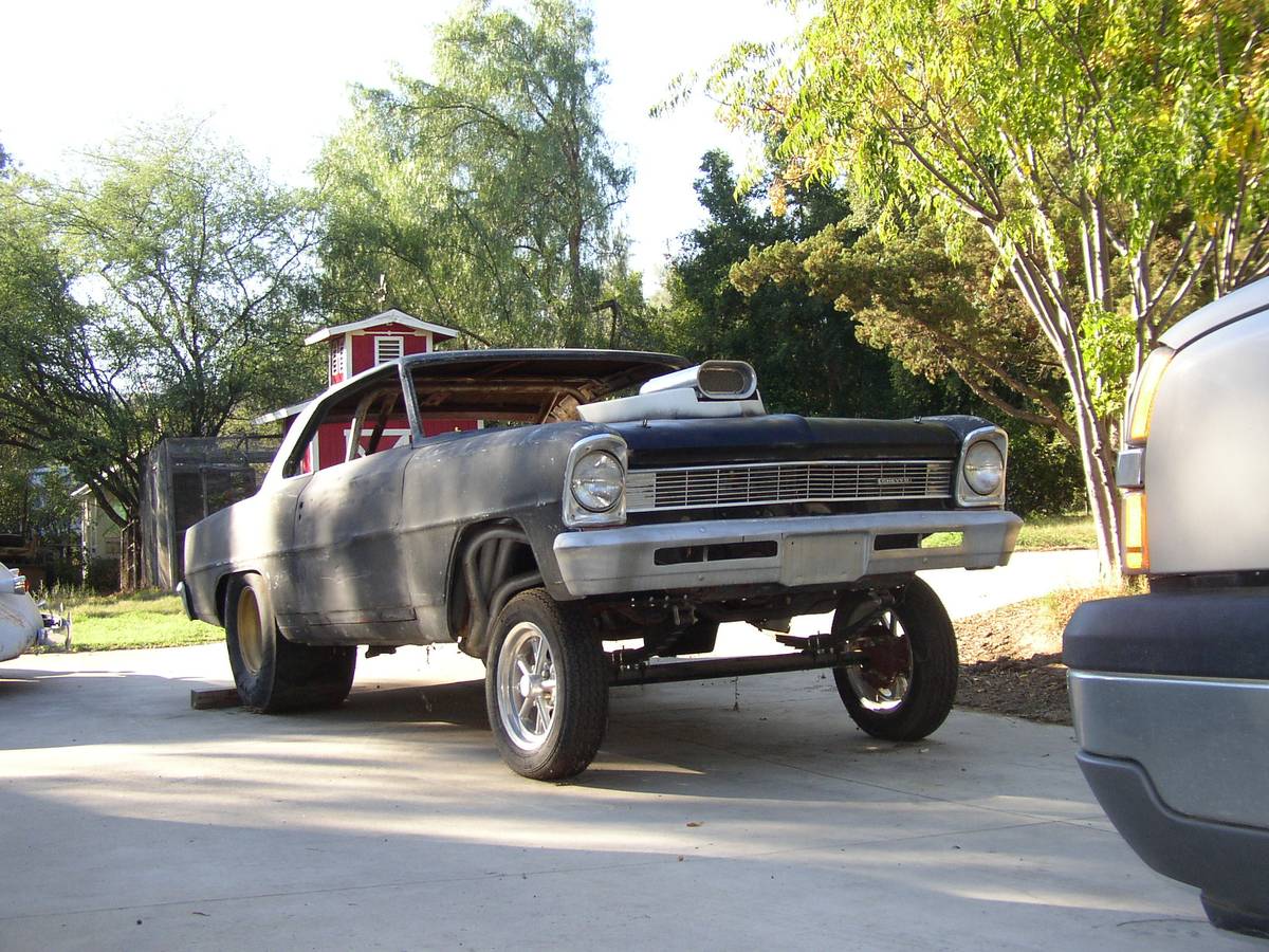 This 1966 Nova Gasser Project Is A Screaming Deal, Big Block Included!