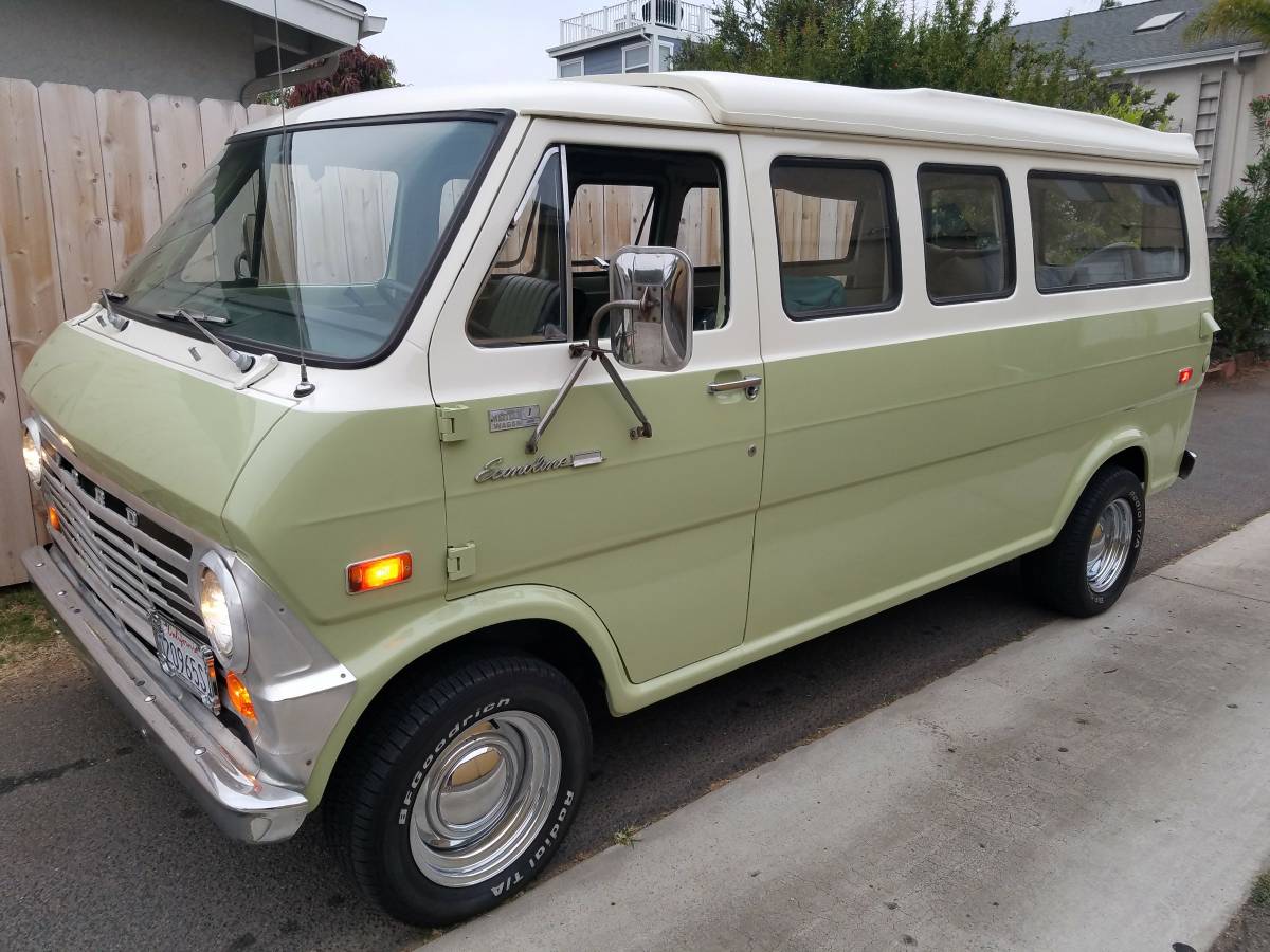 Bangshiftcom This Restored 1970 Ford Econoline Pop Top