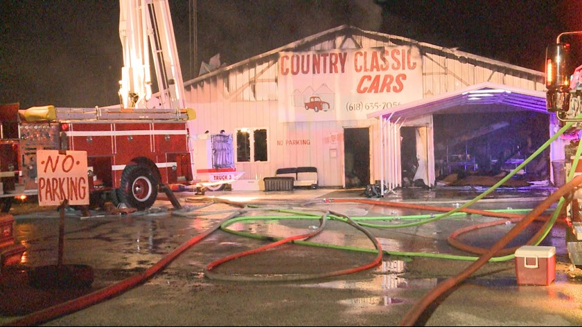 Hundreds Gone: Country Classic Cars In Illinois Burns In A Five-Alarm Fire