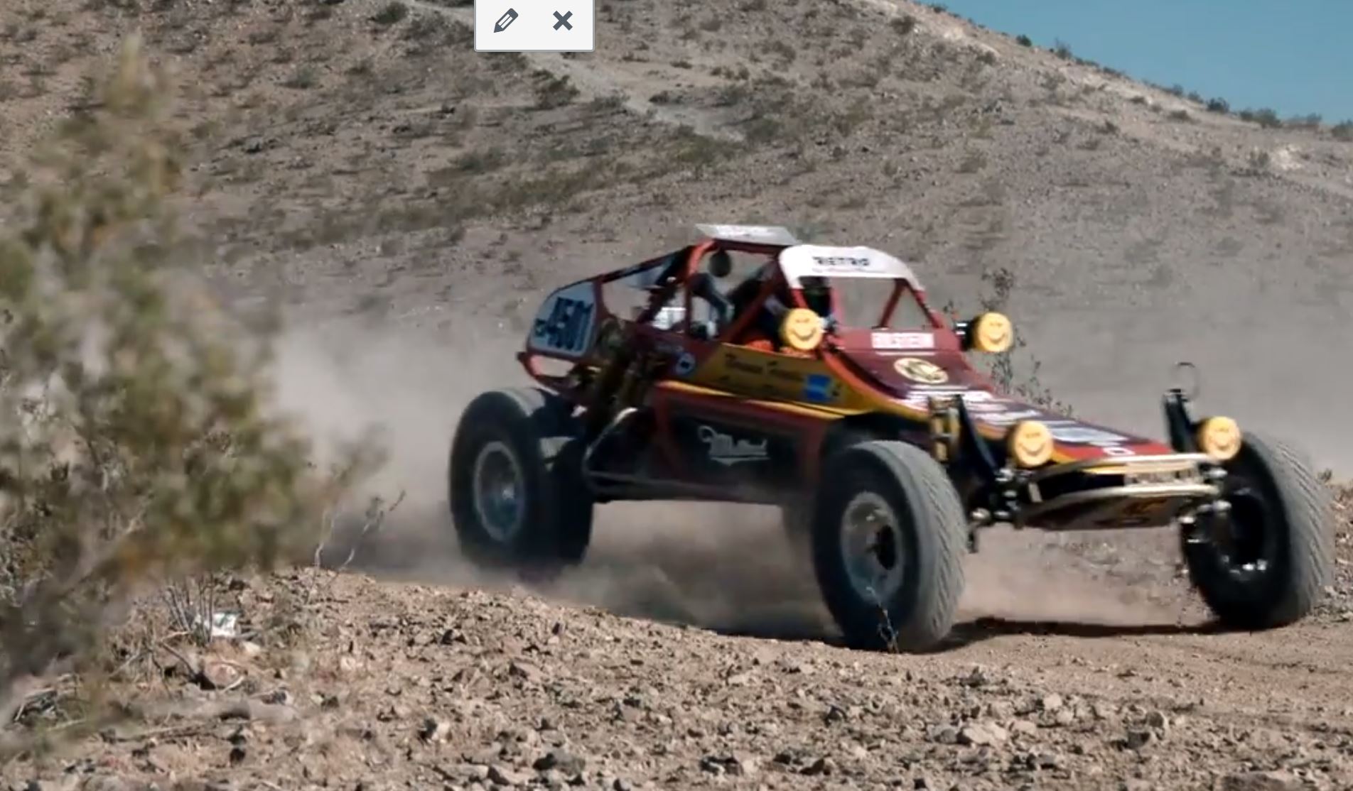 desert racing buggy