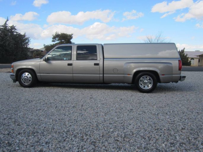 BangShift.com This Lowered Crew Cab Dually Is As Clean As They Come And ...