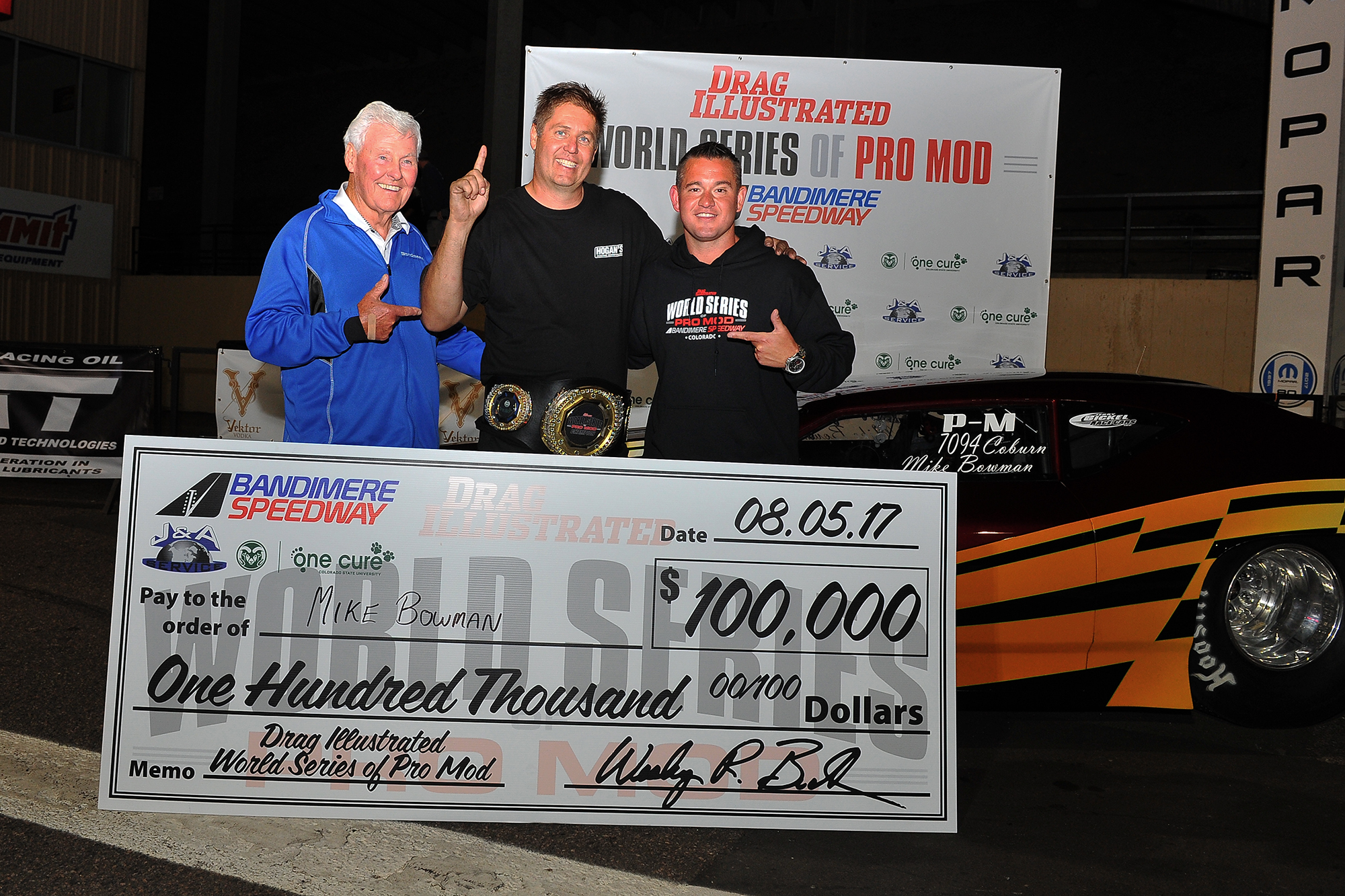 Mike Bowman Wins 100,000 World Series of Pro Mod