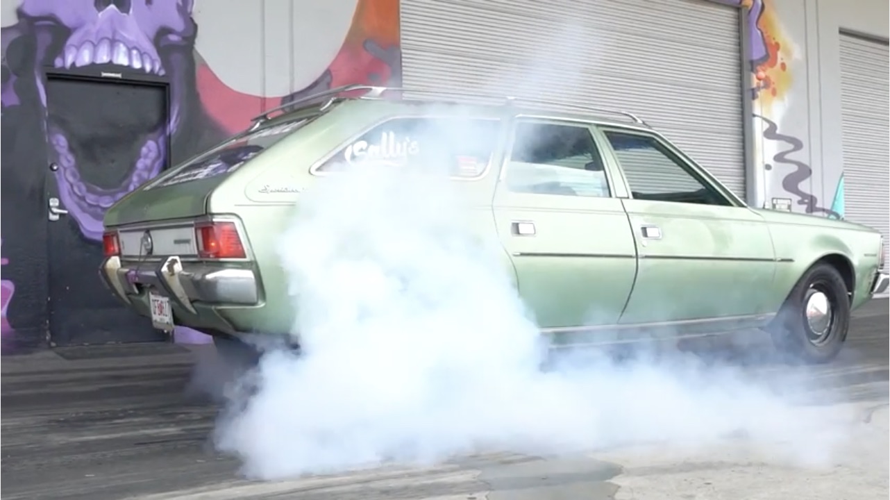 Morning Symphony: A Nitrous-Huffing, All-AMC Hornet On Nitrous. Six Banger For The Win!