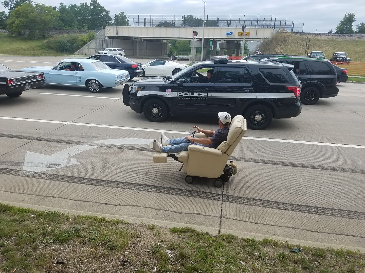 Caption This: Just A Relaxing Drive Through The Neighborhood!