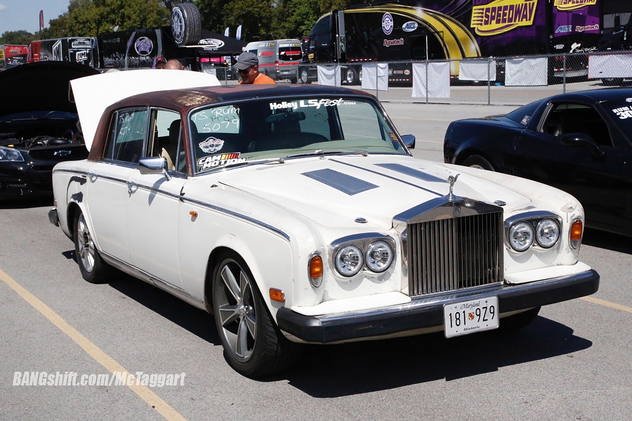 Get A Closer Look At The LSX-swapped 1979 Rolls-Royce Silver Wraith II That Stunned At The 2017 Holley LS Fest!