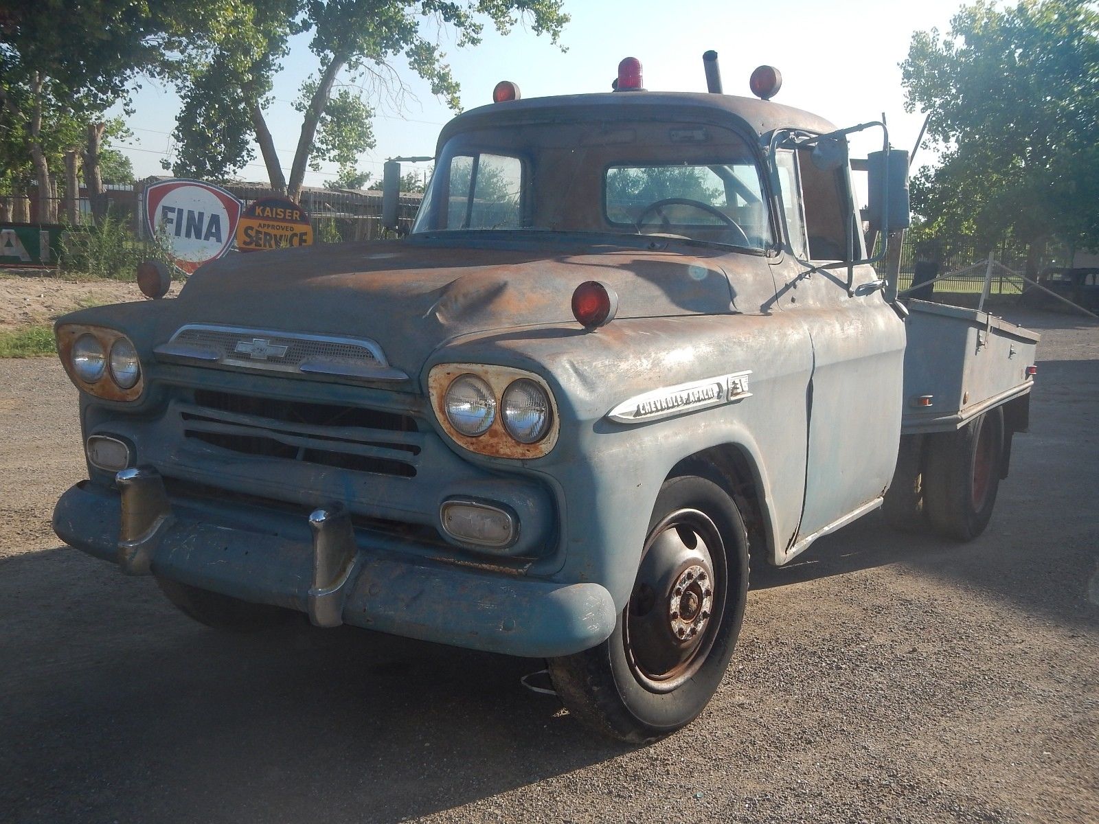 BangShift.com 1959 Chevy Oilfield Truck