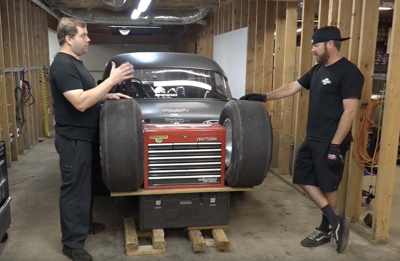 The Down-And-Dirty Do It Yourself Hitch Rack! Finnegan And Crew Show You How They Made One For Mike’s ’55 Chevy!