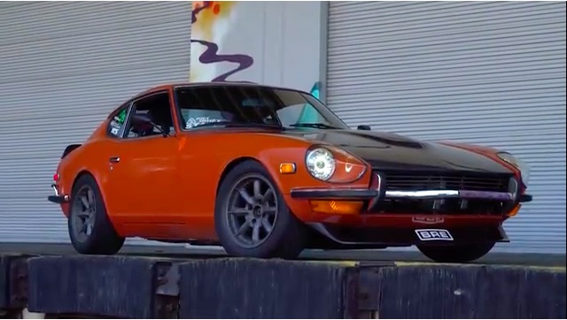 Hoonigan Meets Larry Chen’s Datsun 240Z, “Ole Orange Bang”…And Nearly Get To See It Wipe Out!