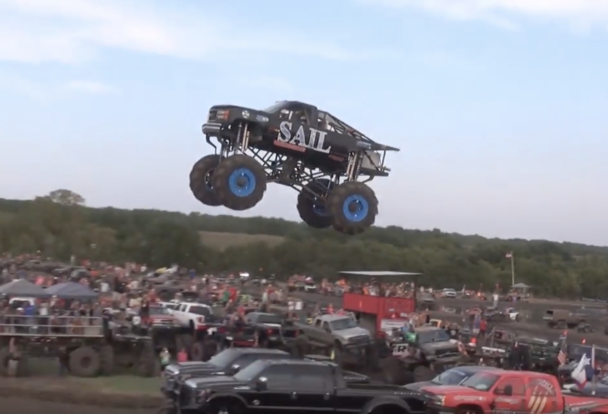 Ending Summer On A High Note: Watch The “Sail” Mega Truck Head Into The Friendly Skies At Rednecks With Paychecks!