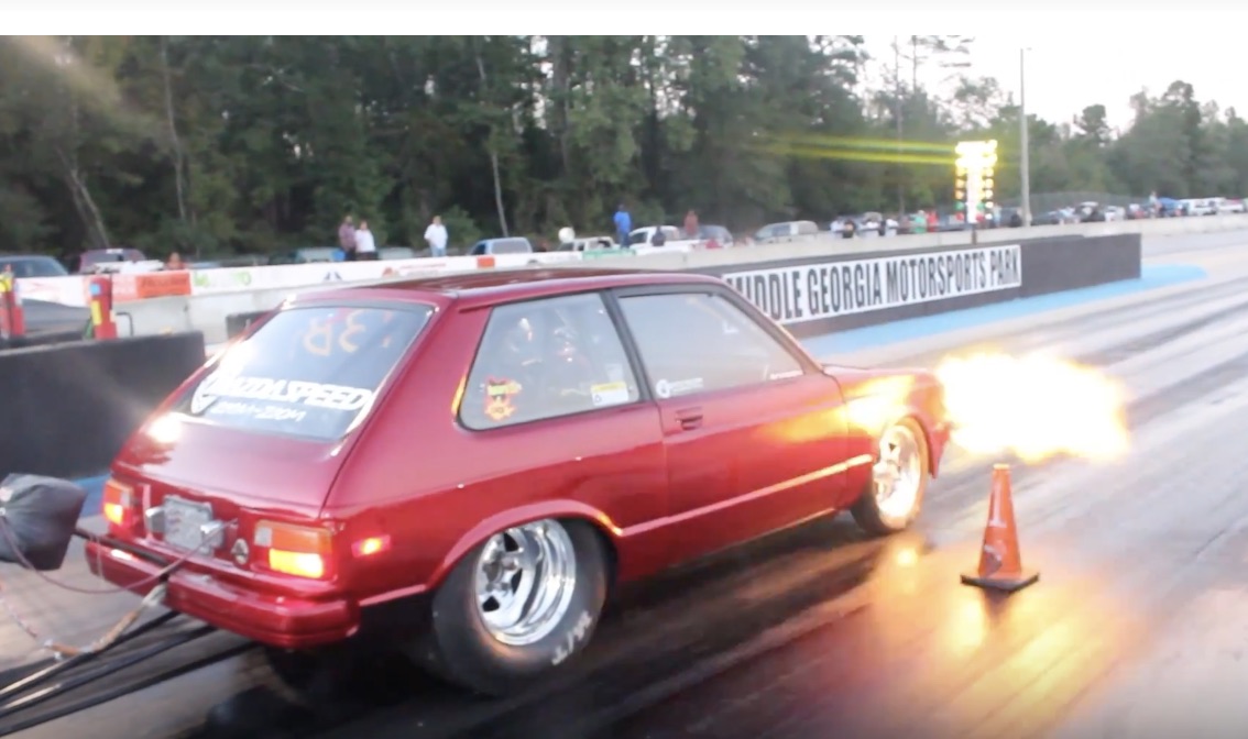 Morning Symphony: A Toyota Starlet With A Flame-Throwing Rotary