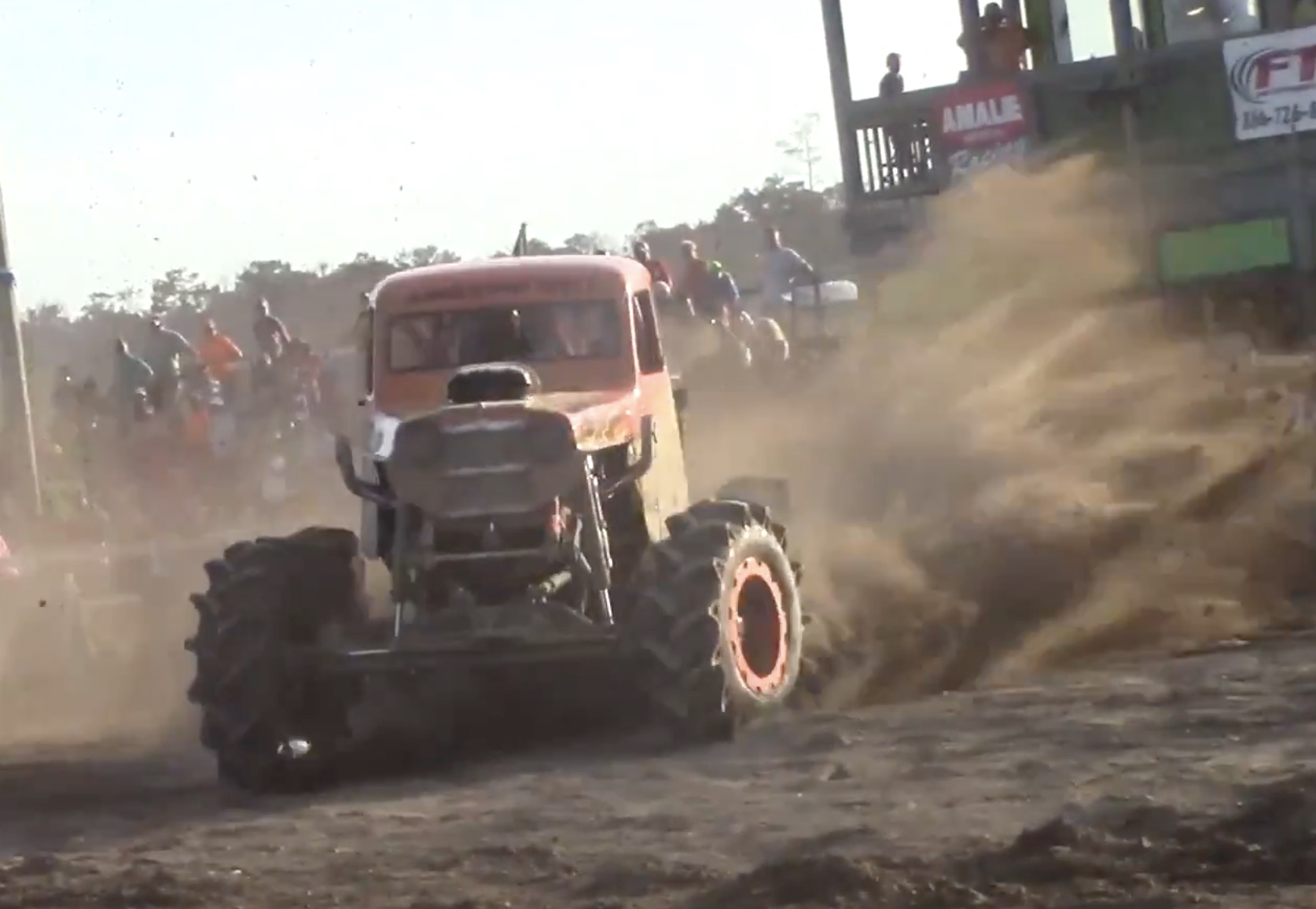 Teen Driver Warning: Weston Anderson’s “Bog Hog” At Dennis Anderson’s Muddy Motorsports Park!