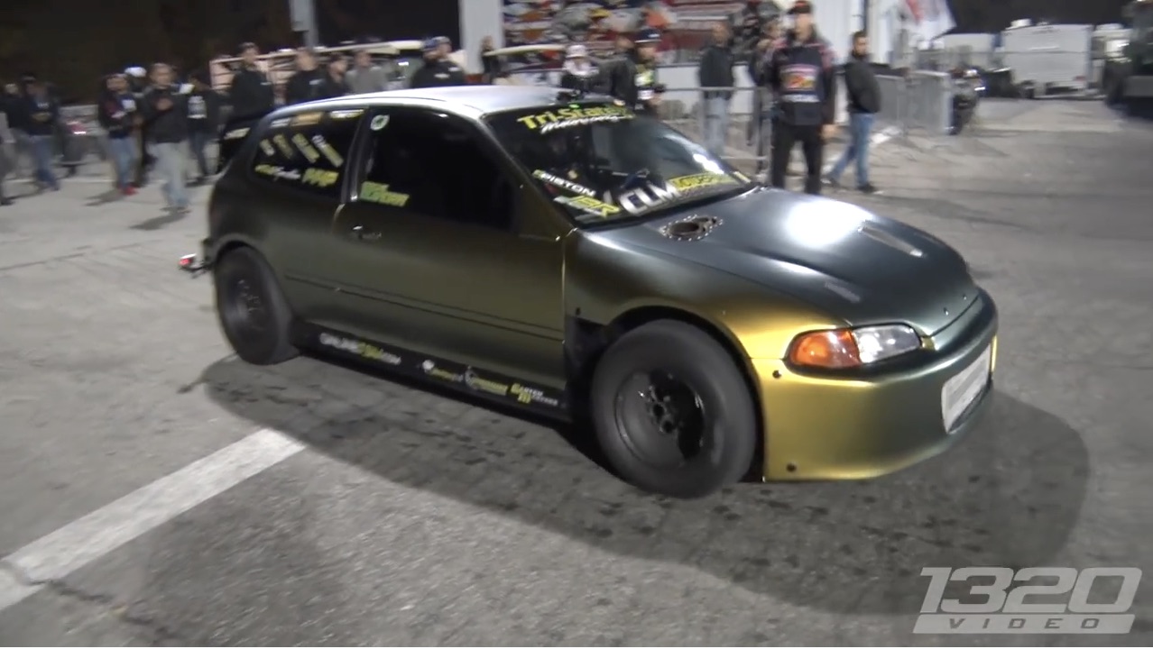The Featherweight: Watch This AWD-Converted K20 Civic Tear Everyone A New One!