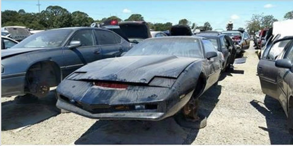 Caption This: KITT In The Junkyard…”But Michael…I Thought What We Had Was Special.”