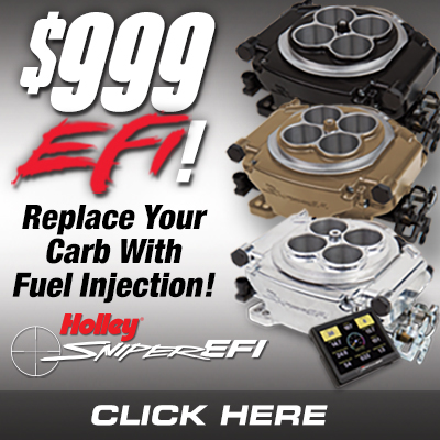 Holley Sniper EFI Is Only $999 And Easy To Install – Watch How Easy Right Here.