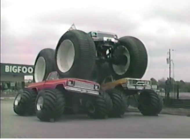 Cool Video: The Time That Bigfoot Crushed Two Other “Monster Trucks” – The Dodge Wouldn’t Give!