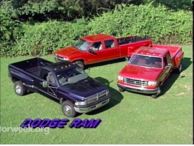 This 1996 Motor Week Dually Comparison Shows Off Three Cool Trucks And Three Shocking Prices