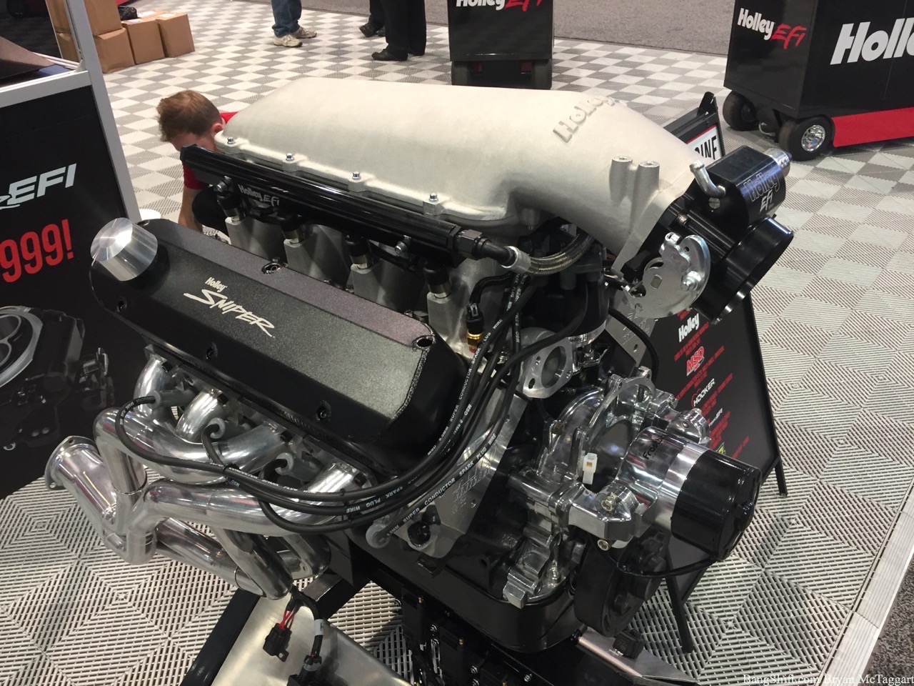 SEMA 2017 Coverage: The Holley 351W Hi-Ram Intake Gives Your Blue Oval Some Lungs!