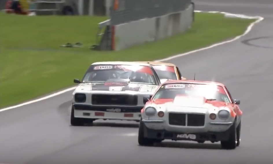 Aussie Vs. American Battle Royale: Central Muscle Car Masters At Pukekohe