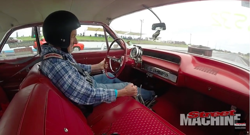 The American Powertrain Monday Shift: Ride In A 1963 Impala Hardtop As It Attacks The Strip In Australia