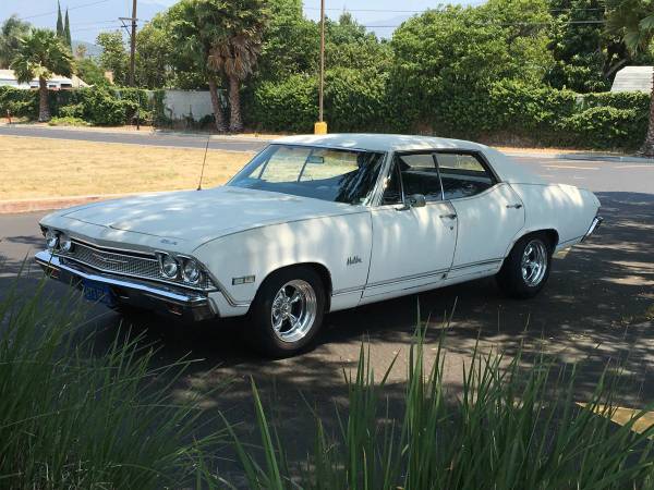 How Would You Build It? We Found This 307-Powered 1968 Chevelle Hardtop Sedan Up For Grabs In Vegas!