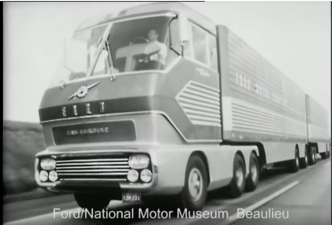 Vintage Promotional Video Win: Watch Ford’s Big Red Turbine Big Rig In Action