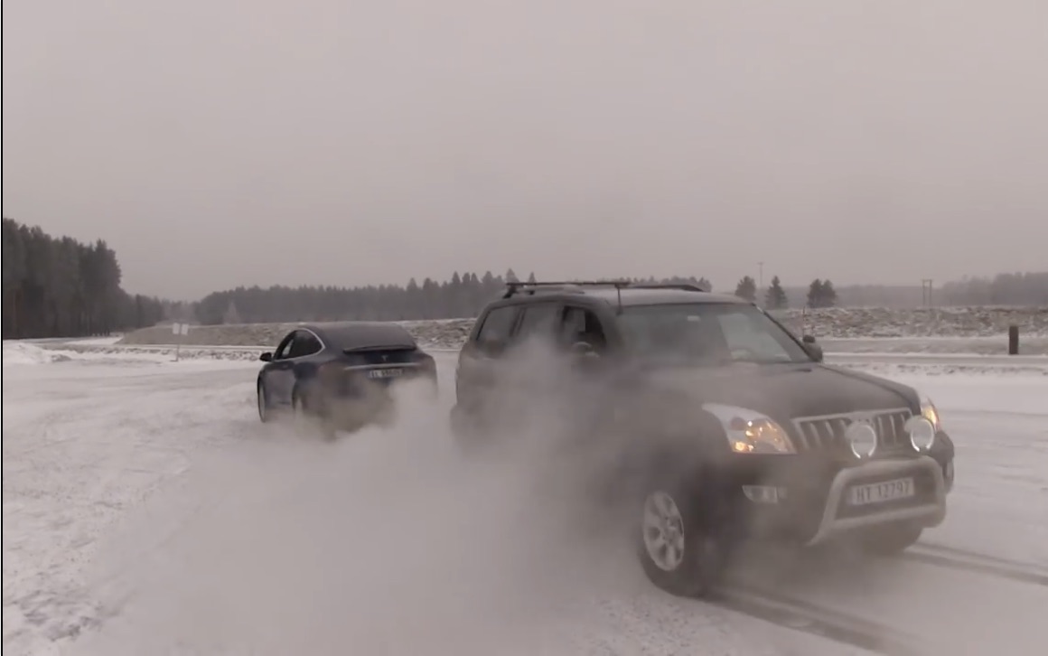 Tesla vs. Land Cruiser Tug Of War: Who Wins, Toyota’s Tank Or Elon’s Wonder Wagon?