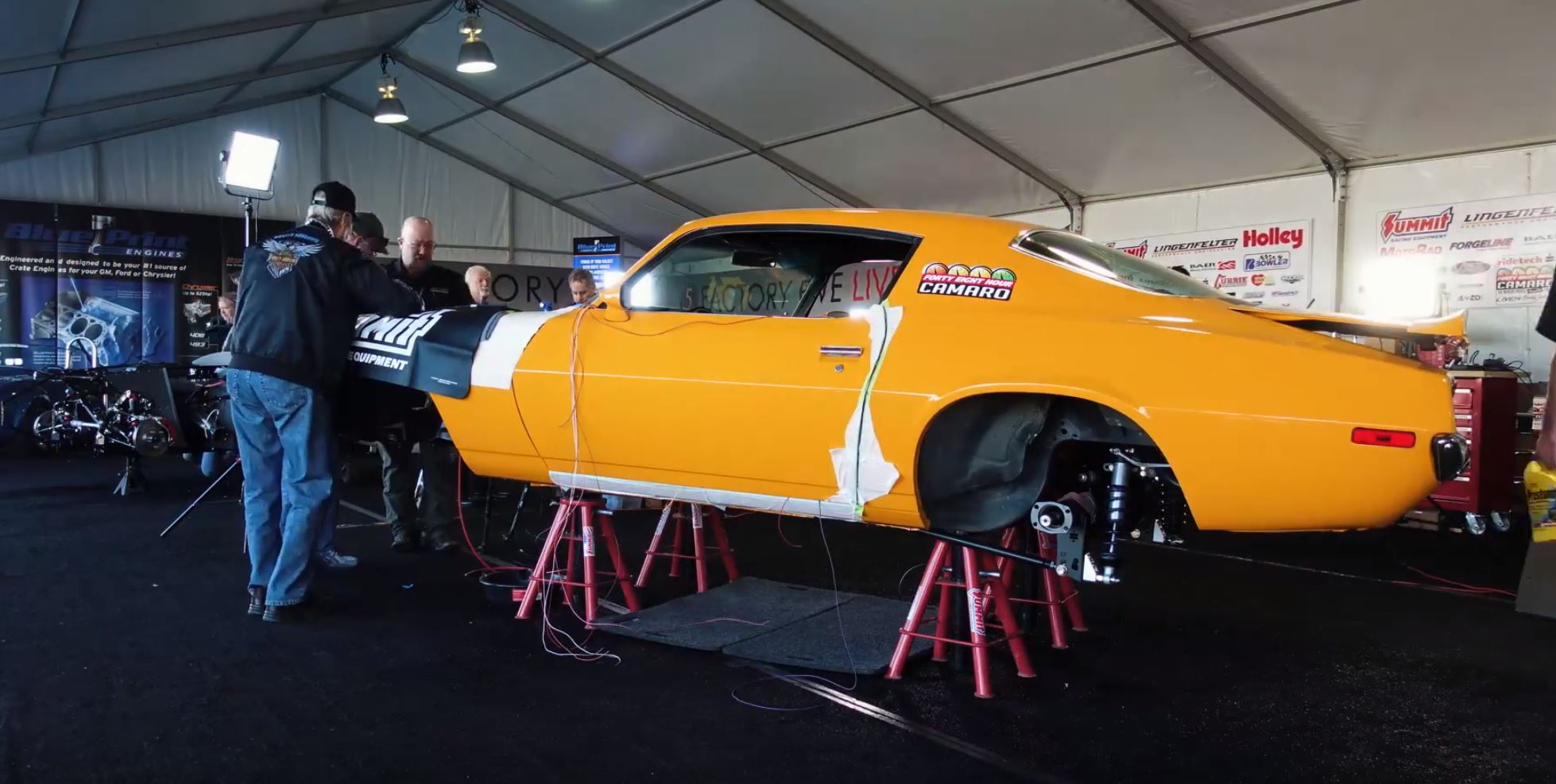 Here’s The Day 5 Update From The 48-Hour Camaro Build We’re Doing At Barrett-Jackson Scottsdale!