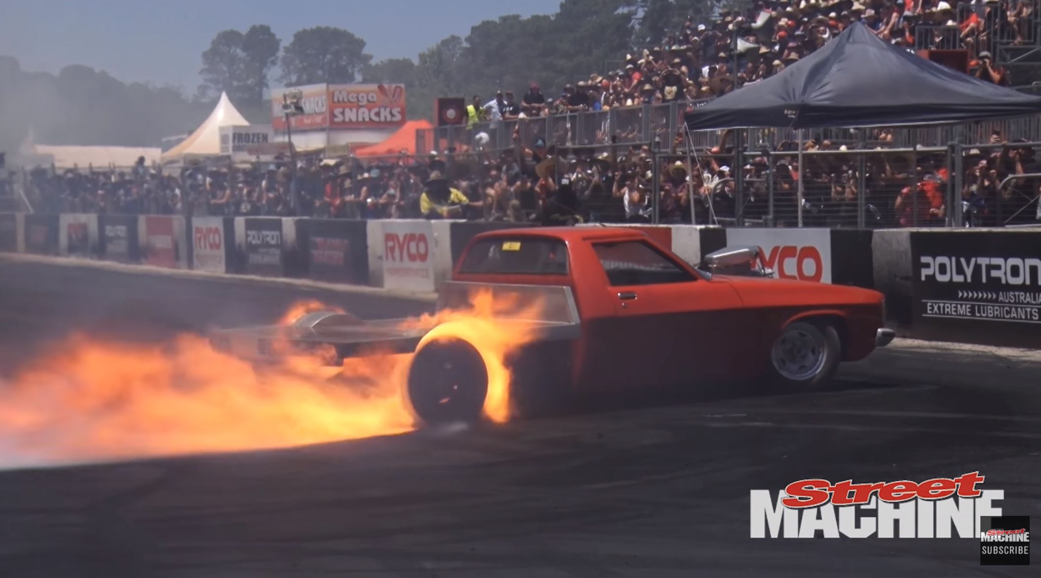 You Want Smoke And Fire? Here Is Your Summernats Burnout Highlight Reel!