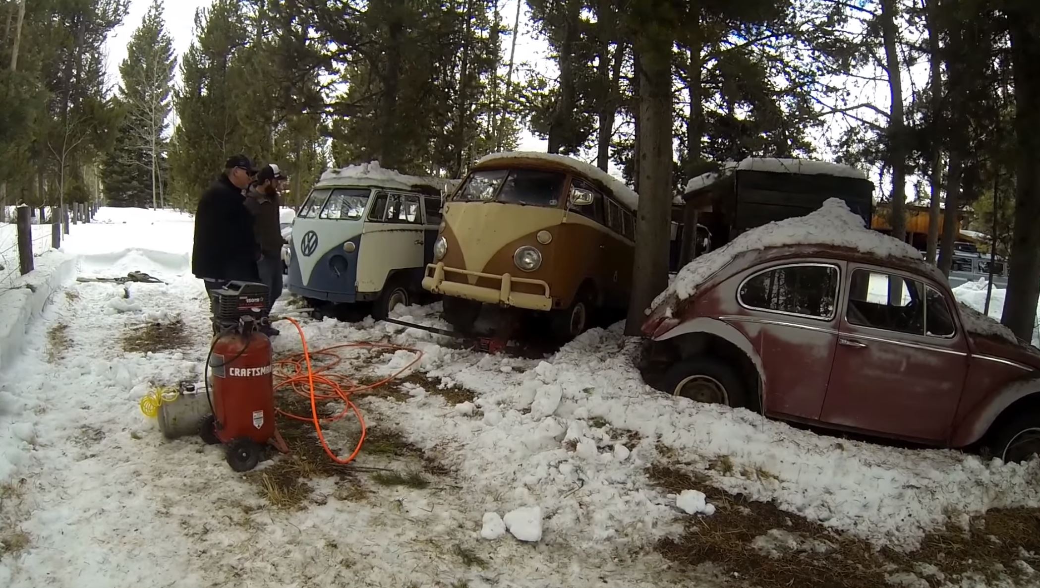 These VW Camper Vans Were Resurrected From Their Graves In Wyoming After Being Forgotten