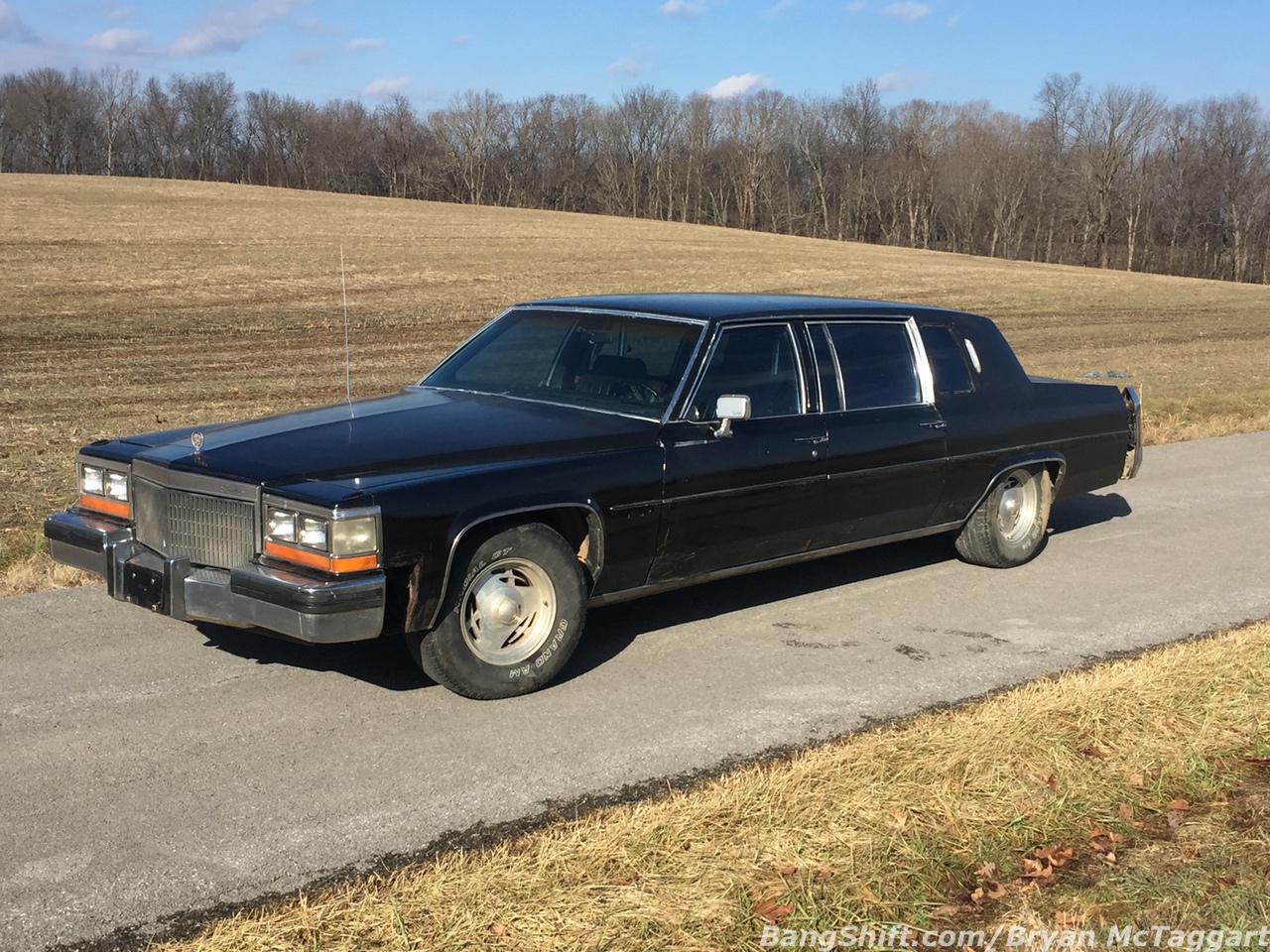 bangshift com that s no aircraft carrier take a closer look at the 1980 cadillac limo that we drug home bangshift com closer look at the 1980 cadillac limo