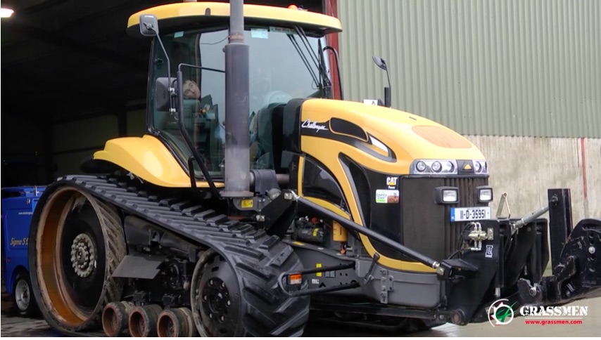 Watch This Caterpillar Challenger Tractor Twist The PTO Dyno HARD – Grunt Force