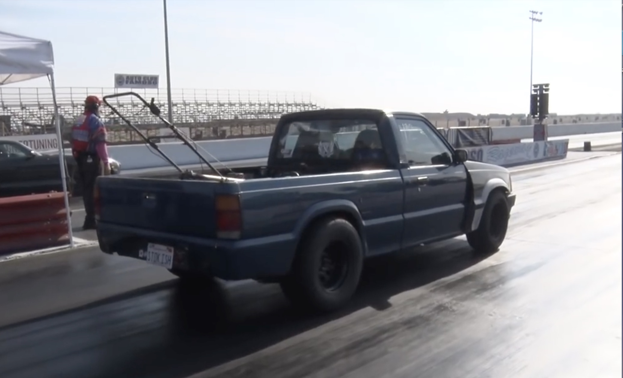 Gonna Mow Your Lawn, Then Gap Your Ride! This Mazda Truck Is Playing The Joker’s Card!