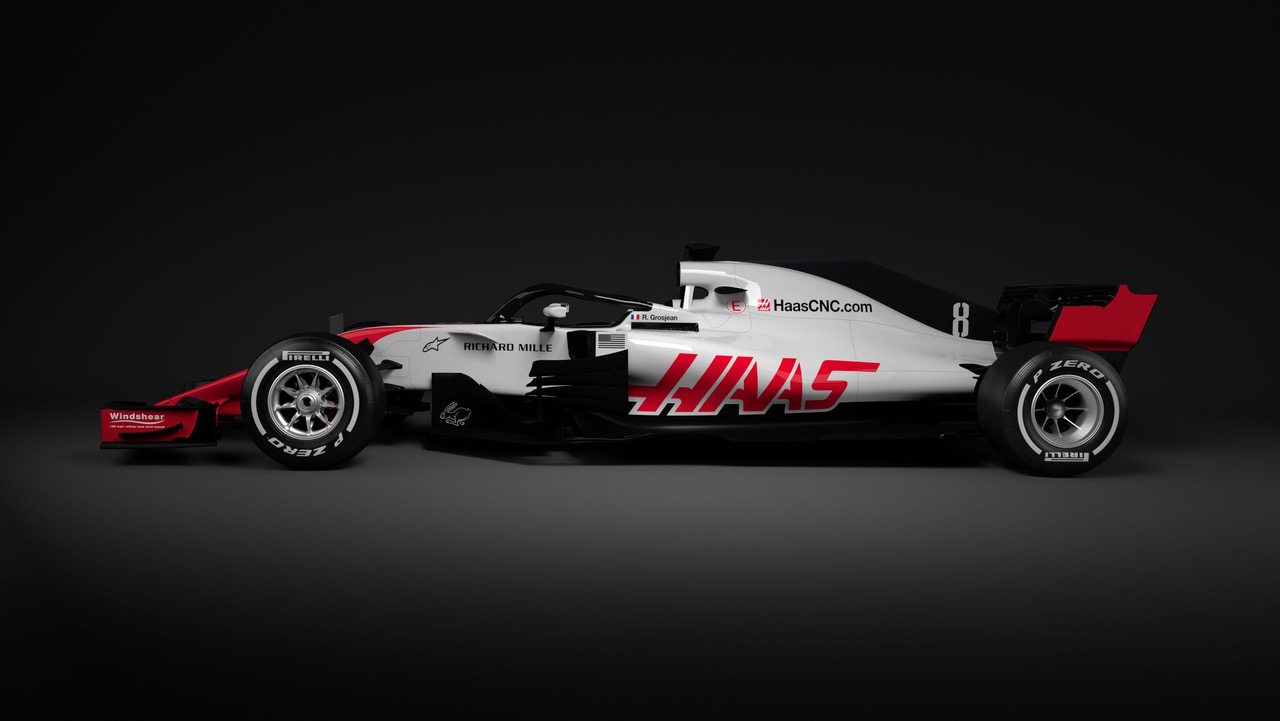 Haas VF-18 First Out The Gate For 2018 FIA Formula One World Championship!