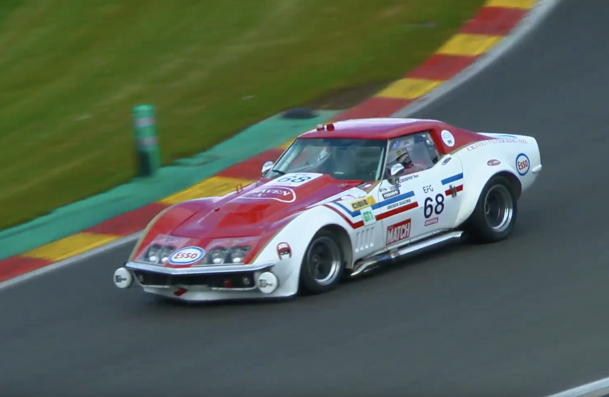 Morning Symphony: C3 Corvettes Barking At The Spa Classic 2017