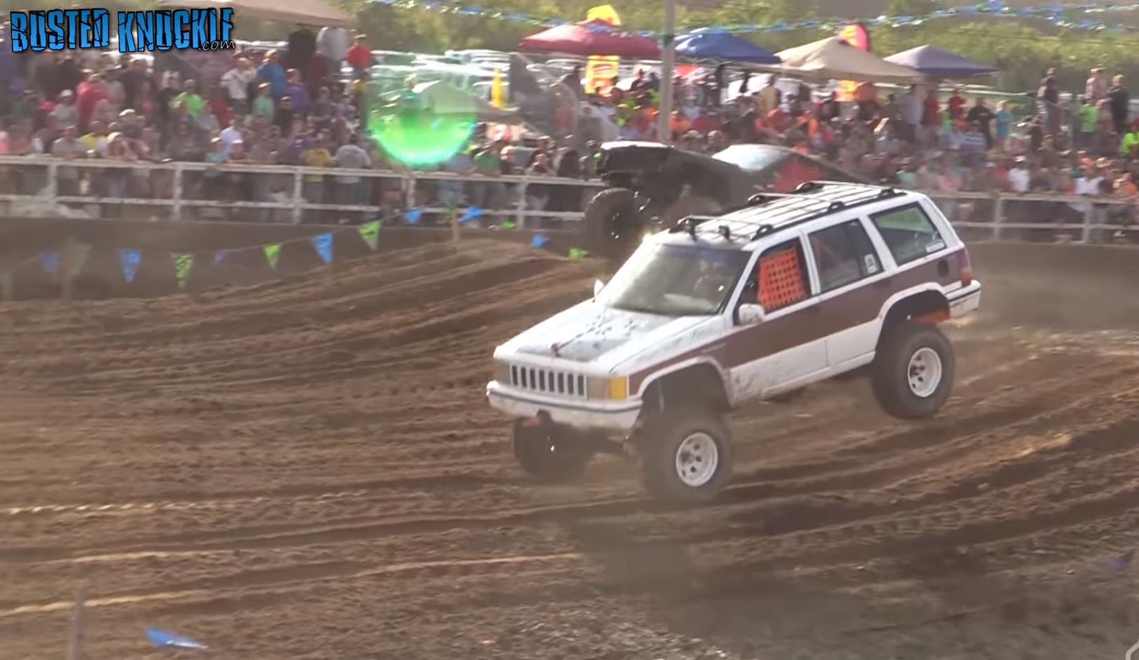 Redneck Tough Truck Racing At Dennis Anderson’s Muddy Motorsports Park Is A North vs South Shootout