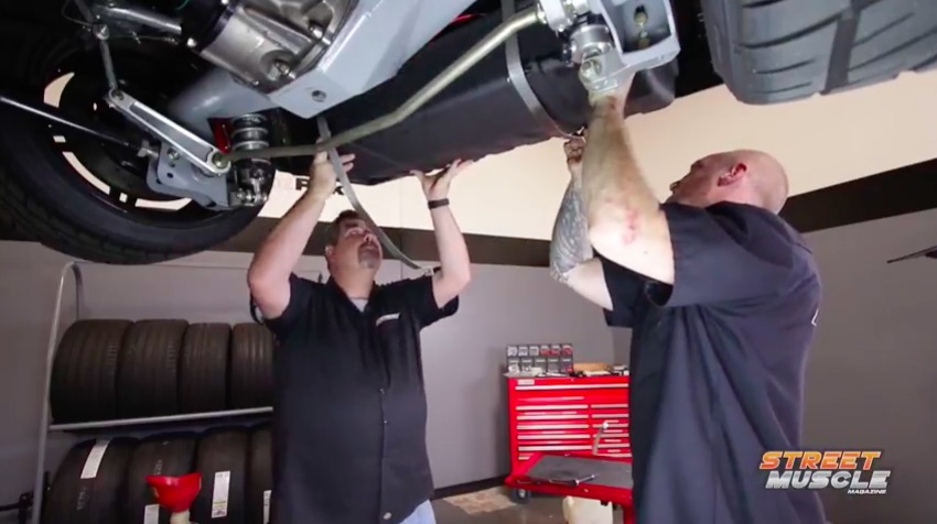 Install Video: Here’s How Easily A Rick’s RestoMod Tank Installs Into A First Gen Camaro