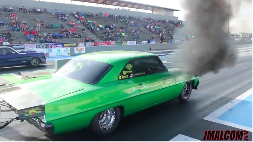 This Cummins Powered Nova Was The Freakiest Car At Lights Out 9 And It Worked! Totally Awesome