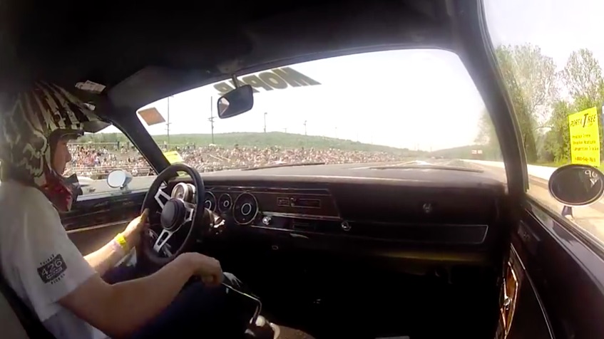 Video: A Heads Up Drag Race Between A 4-Speed 340 Duster and a 455 LeMans!