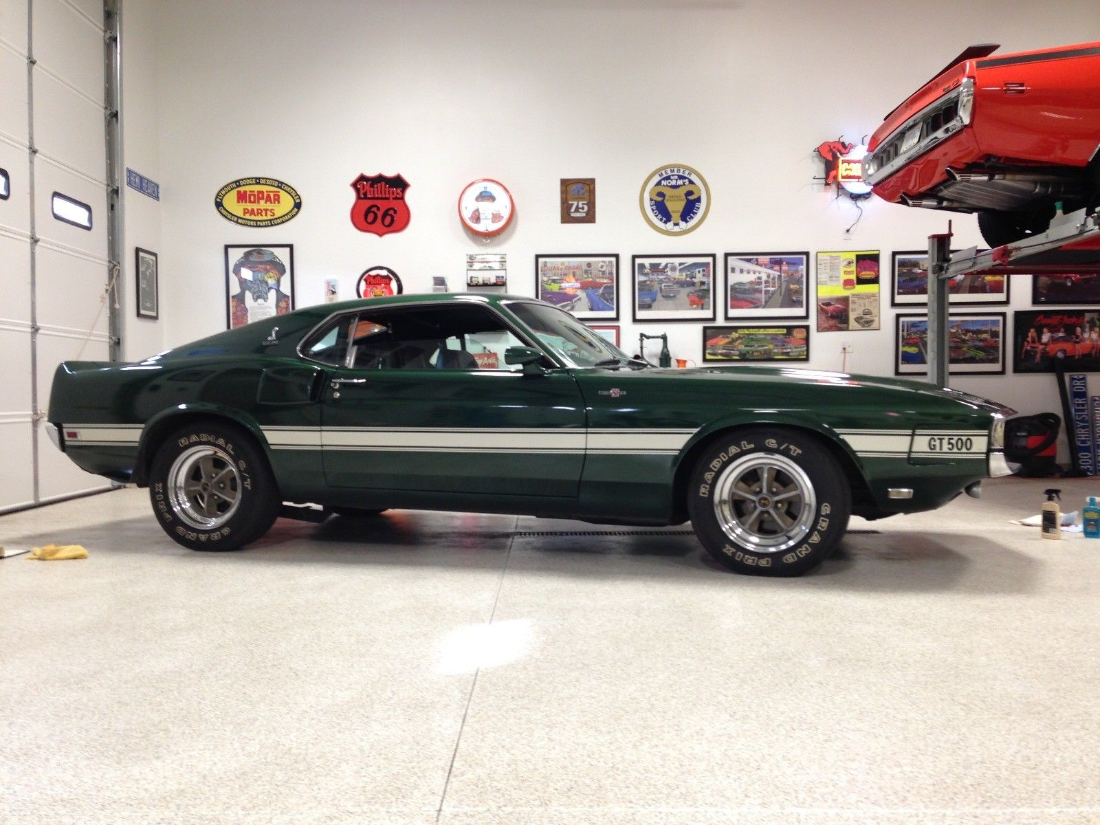 Money No Object: An Unrestored 1969 Shelby GT500 In “Yes We’re Envious” Green!