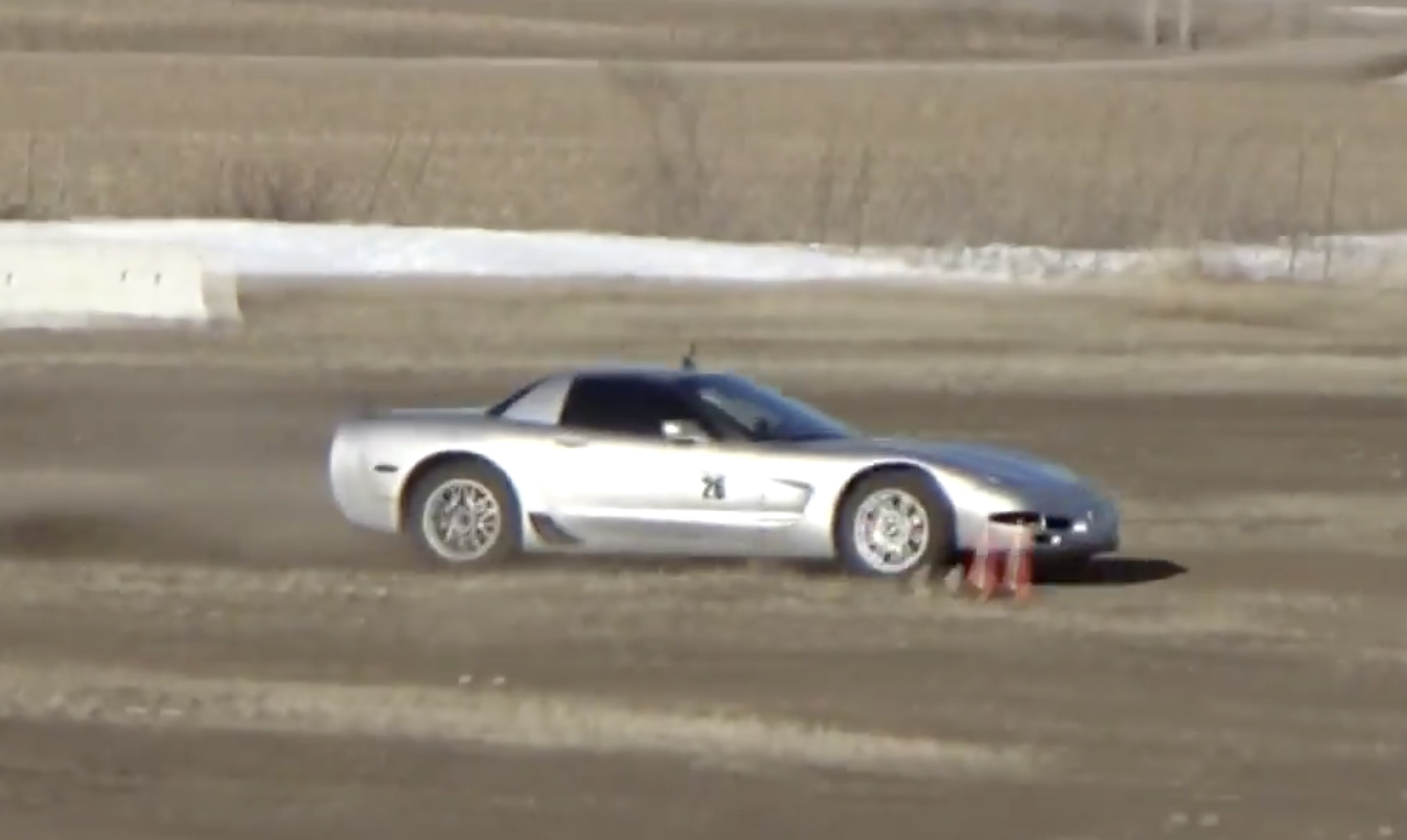 Rallycrossing A Corvette…Blasphemy Or Beautiful? Watch This C5 Z06 Rallycross On Some Frozen Dirt!