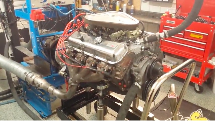 Watch This 1969 L71 427 Crank Out 500hp With The Factory Air Cleaner And Exhaust Manifolds On