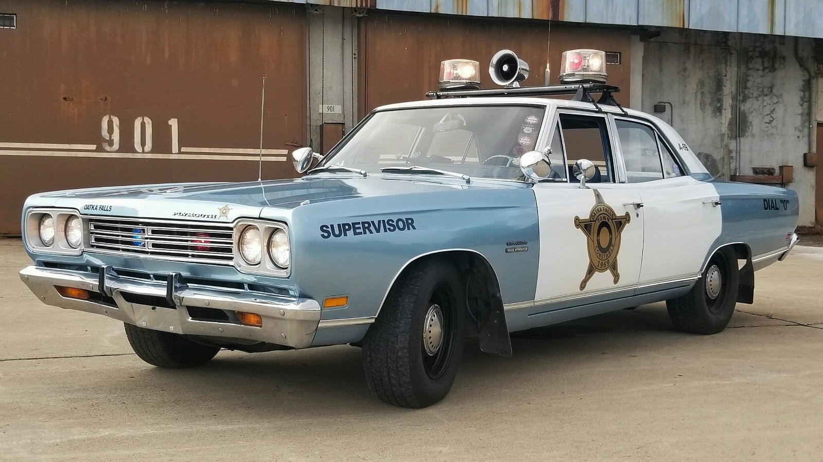 The Law-Abiding Brick: This 1969 Plymouth Satellite Cop Car Is Neat, Even Without The Cop Stuff On It