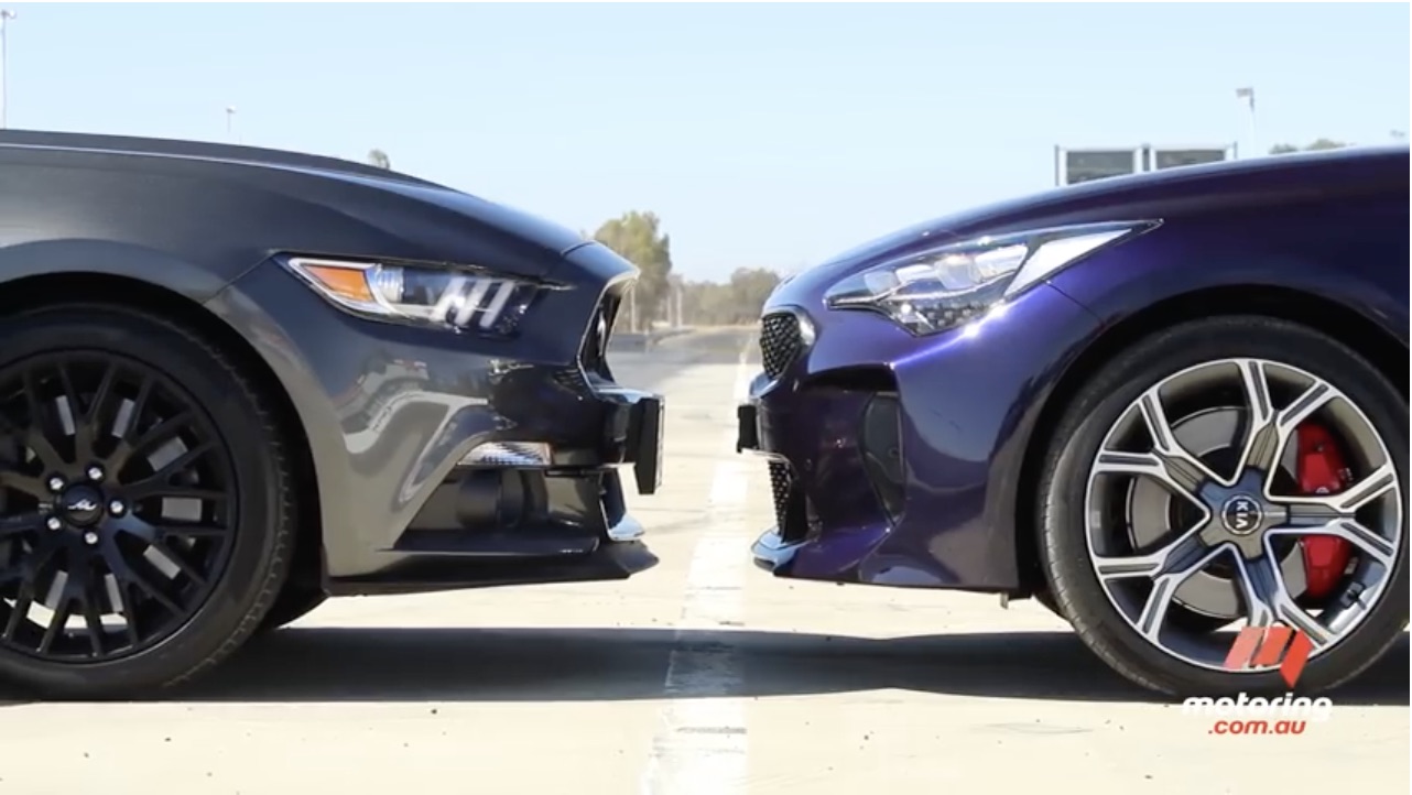 Hurt Feelings Department: This Australian Test Between The Kia Stinger GT And Ford Mustang GT Isn’t Good News For Ford Fans…