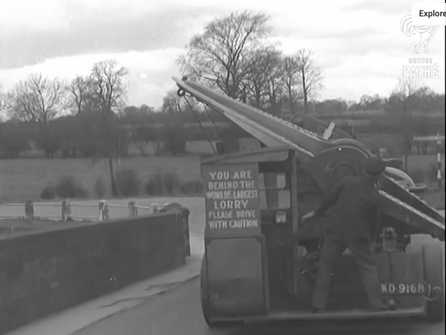 The Largest Truck In The World Circa 1932 Wasn’t That Big But It Sure Was Slow