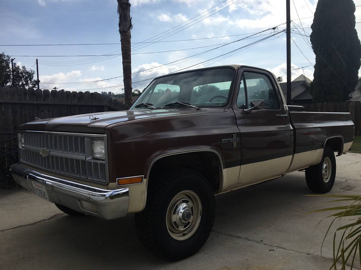 BangShift.com This Grandpa Fresh 1981 K20 Scottsdale Chevy Truck Is