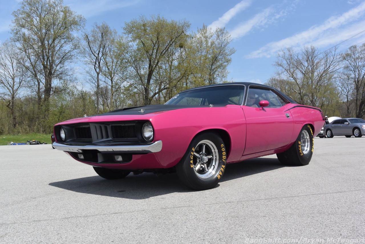 Moulin Rouge: This 1973 Plymouth ‘Cuda Is A Resto-Modded Beast With Stunning Beauty!